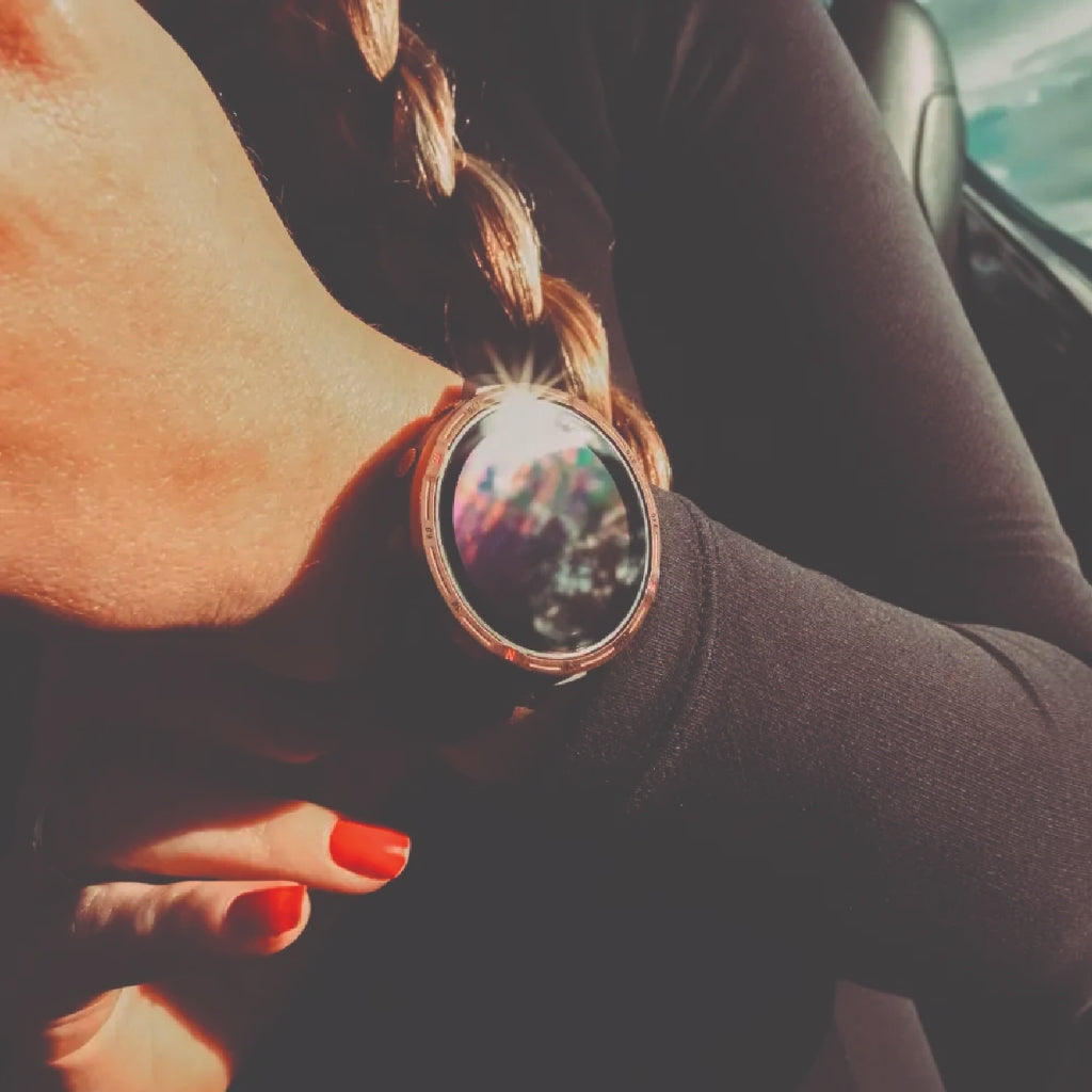 Women wears Polar Grit X2 Outdoor Watch Brown Copper | Polar Philippines